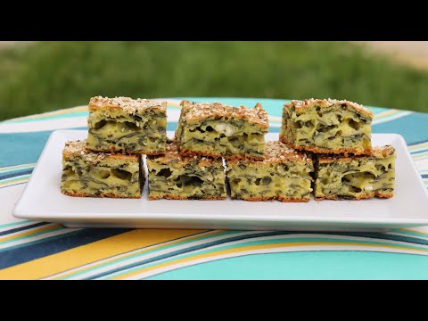 Najbrža, izlivena pita sa blitvom bez kora