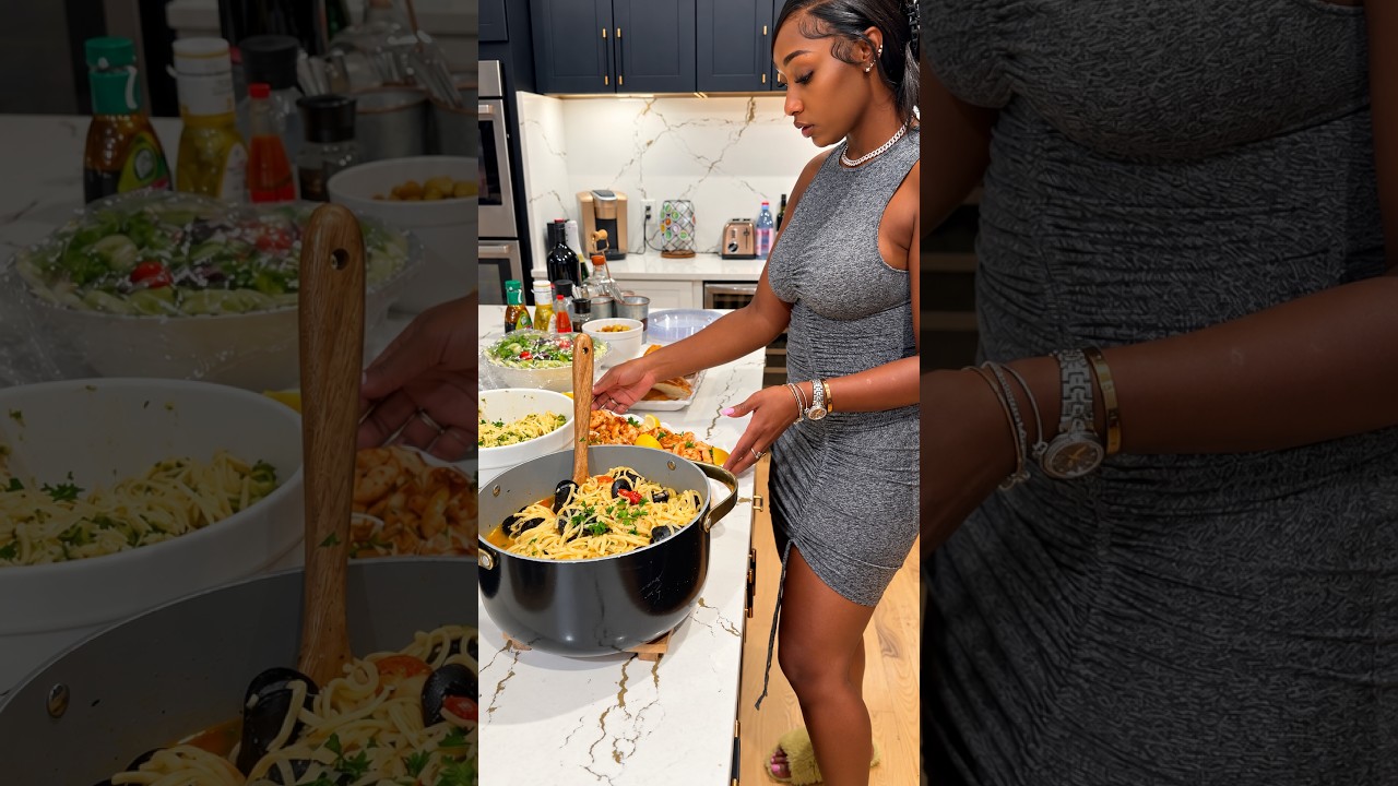 When Shardae THROWS DOWN and prepares Sunday Dinner!