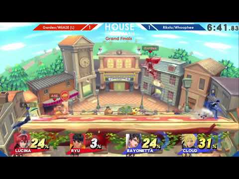 House of X-Smash - Gardex & WiiASE vs Riksto & Whoophee - Grand Finals - Smash 4