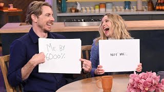How Well Do Kristen Bell + Dax Shepard Really Know Each Other?