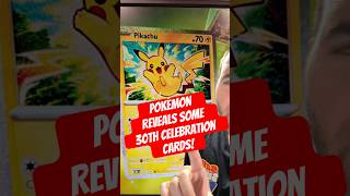 Pokémon revealed some things to come in the 30th anniversary collection.  #pokemon #pokemoncards