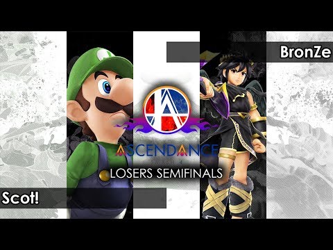 Smash 4: Sizzle | Scot! (Luigi) V BronZe (Dark Pit) - Ascendance 41 Tournament SSB4