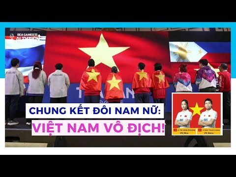 Thái Lan gặp "khắc tinh": Chung kết đôi nam nữ, TOP 1 trở lại - Trường Giang, Hoài Phương vô địch