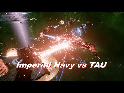 Imperial Navy vs TAU! Rank 163, Heroic Difficulty, 1500 Points - Battlefleet Gothic Armada