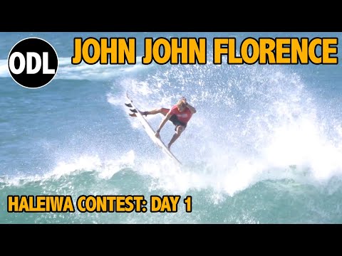 John John Florence Scores HIGHEST Heat Total Of The Day | Haleiwa Challenger 2021 | Raw Surf Footage