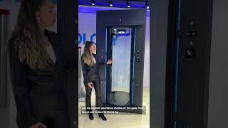 CAME automatizált beléptető rendszer lopásmegelőzéssel és súlyellenőrzéssel