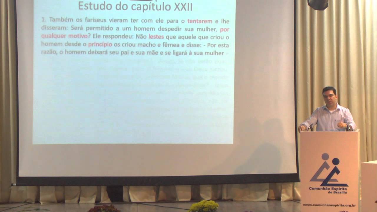 Palestra | Não separeis o que Deus uniu - Saulo César