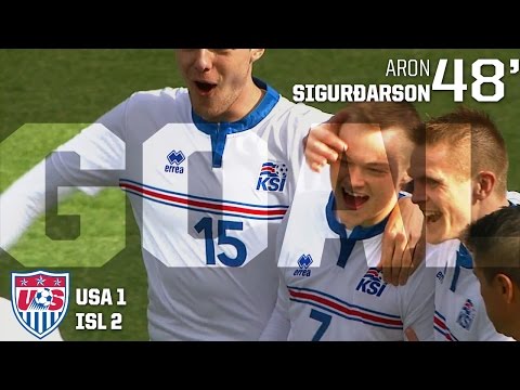MNT vs. Iceland: Aron Sigurdarson Goal - Jan. 31, 2016