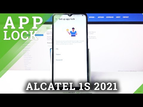 How to Set Up App Lock on ALCATEL 1S 2021 – Protect Apps