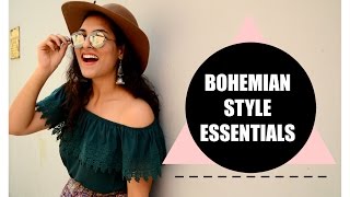 BOHO STYLE ESSENTIALS : My take on wearble bohemian style | StyleMeUpWithSakshi