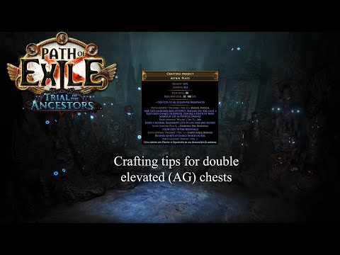 PoE 3.22 (TotA) - Crafting tips for double influenced/elevated chests