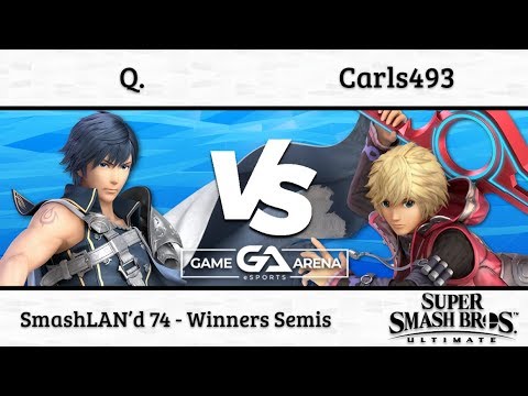 SmashLAN'd 74 - Q. vs Carls493 - Winners Semis