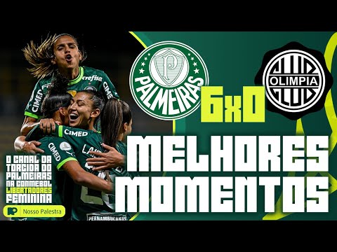 Gols e lances de Palmeiras x Olímpia