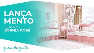 Quarto de Bebê Sophia Rosé - Grão de Gente