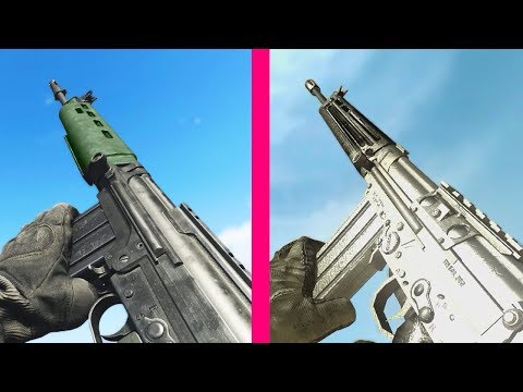 Call of Duty Modern Warfare 2019 vs Modern Warfare 2 Weapons Comparison