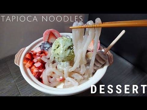 Try This If You Like Boba! Tapioca Dessert Noodles!