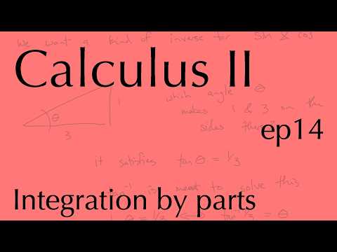 Calculus II ep14: Integration by parts (Oct 8, 2026)