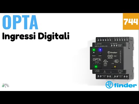 Come utilizzare gli ingressi digitali di OPTA Finder - Video 744