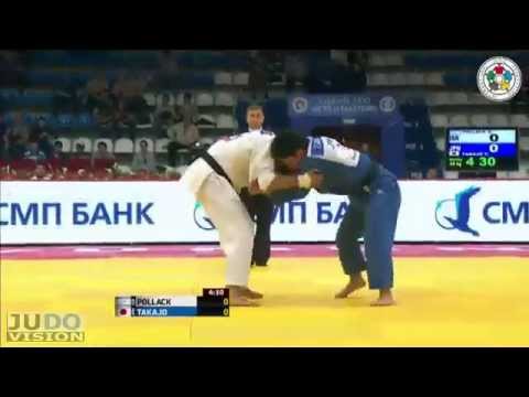 Judo World Masters Tyumen 2013: Golan POLLACK (ISR) - Tomofumi TAKAJO (JPN) Semi Final [-66kg]