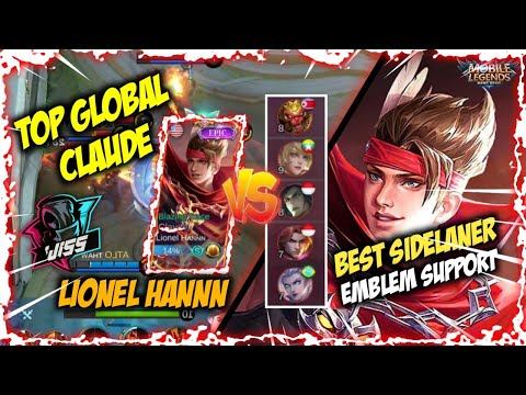 Gameplay top global claude sidelaner gold lane - claude best gameplay gold lane - Mobile Legends