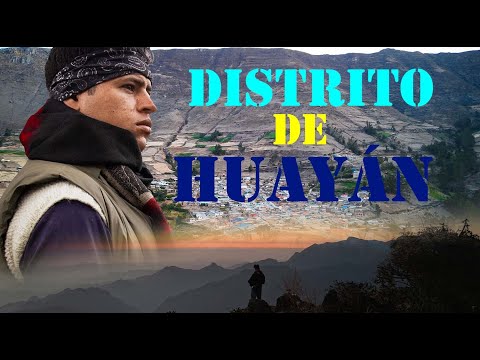 Nos ENCONTRAMOS en el DISTRITO de HUAYÁN, PROVINCIA DE HUARMEY en ANCASH.
