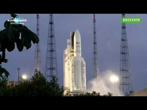Ariane 5 Launch; Flight VA204 (2011.09.21)