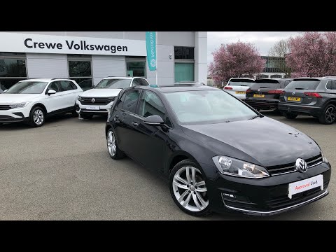 Approved Used Volkswagen Golf GT Edition 1.6TDI in Deep Black - LM16YJH