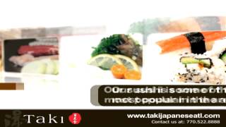 preview picture of video 'Taki Japanese Sushi & Hibachi Restaurant - Atlanta GA'