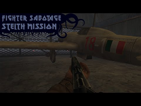 Fighter Sabotage｜Stelth Mission in Medal of Honor Allied Assault 👾 Gameplay『4K/60FPS/PC』