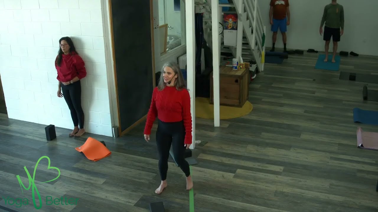 Level 1 - 9am w/ ANDRIA 12.30.24 YOGA BETTER ON LINE! (class starts @ 00:07:55; ends @ 01:08:23)