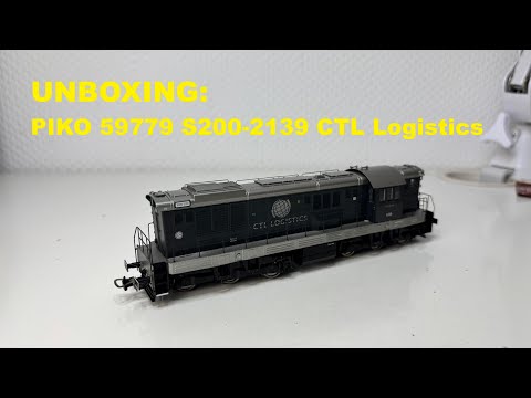 UNBOXING: PIKO 59779 S200-2139 CTL Logistics