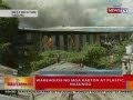 BT Warehouse Ng Mga Karton At Plastic Nasunog