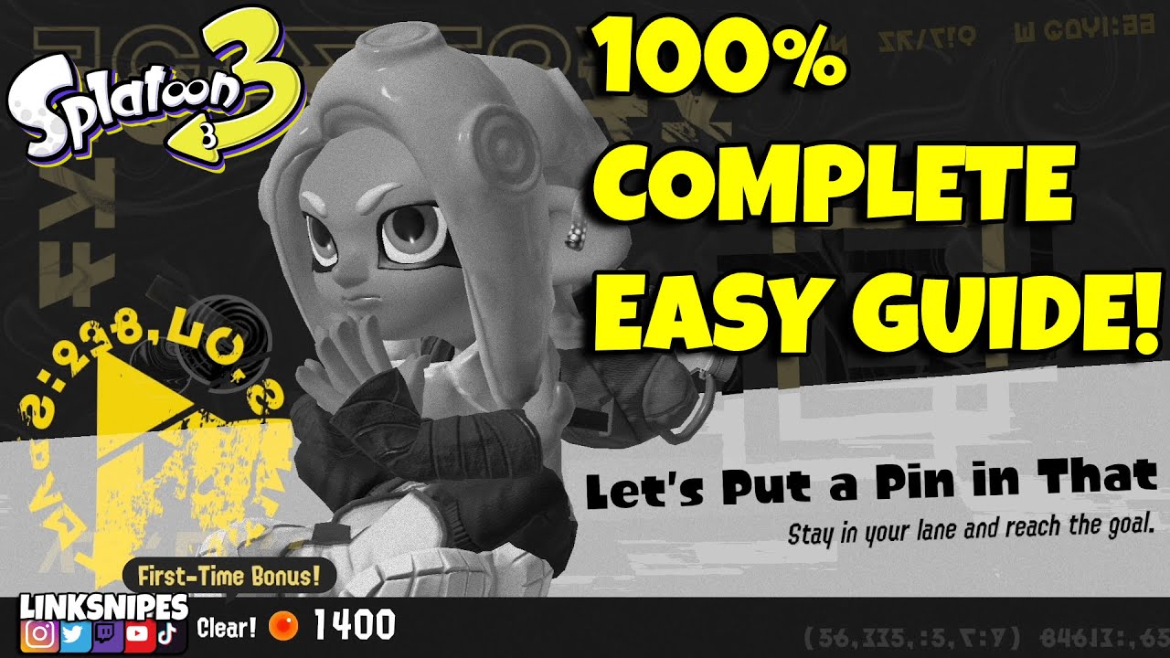 Splatoon 3 | Lets Put a Pin in That | Landfill Dreamland | Easy Guide | No Commentary