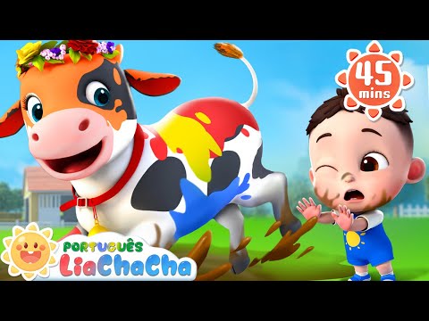 A Vaca Lola (La Vaca Lola) | Compilação | LiaChaCha em Português - Música Infantil & Canção Infantil
