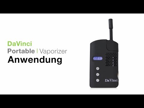 DaVinci Vaporizer Verdampfer Anwendung - TVape