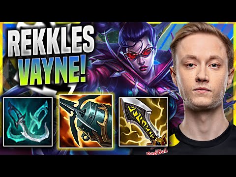 REKKLES BRINGS BACK VAYNE! - G2 Rekkles Plays Vayne ADC vs Kai'sa! | Season 11