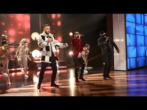 French Montana Performs with Sean 'Diddy' Combs and Swae Lee