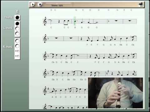 Let it Go on Recorder (from Frozen)