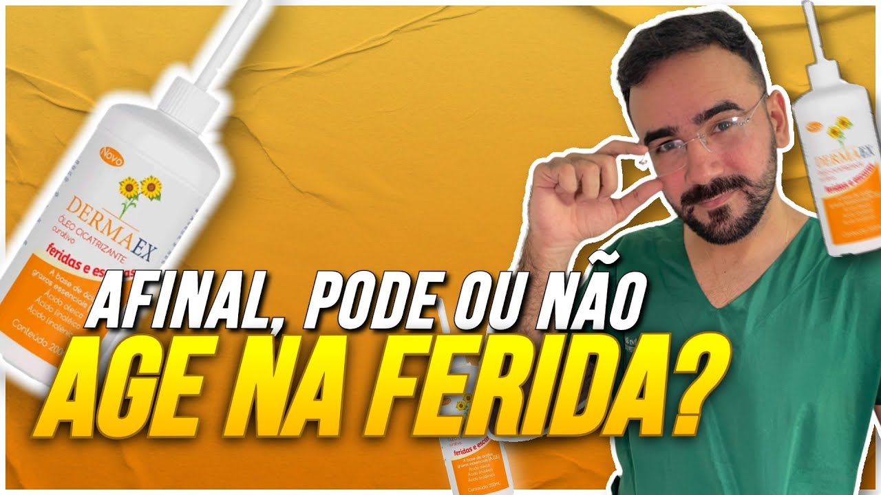 AGE: PODE OU NÃO USAR NA FERIDA? ENTENDA AGORA! (ÓLEO DE GIRASSOL)
