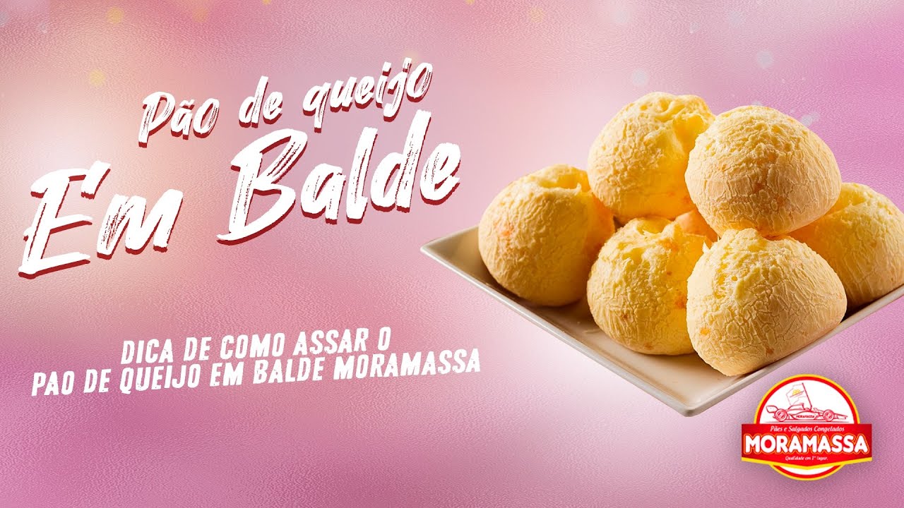 Dica de como assar o Pão de Queijo em Balde - Moramassa