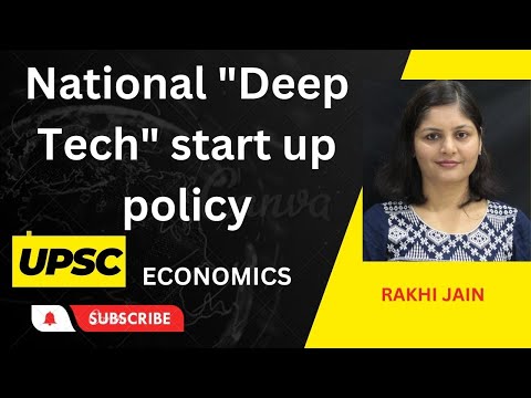 National "deep tech" startup policy draft