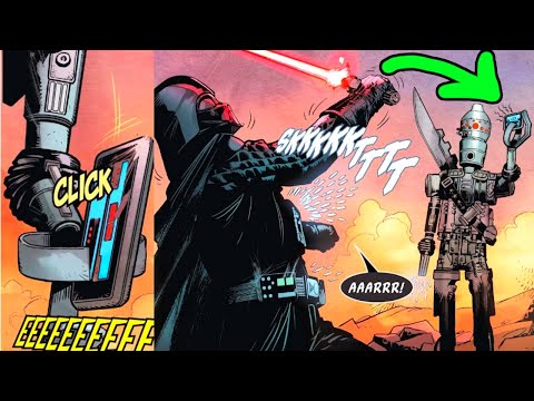 DARTH VADER'S HAND GETS HACKED BY IG-88(CANON) - Star Wars Comics Explained