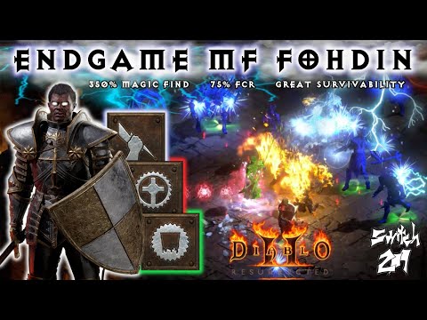 Endgame MF FoHDin Build Guide: This MFer is Godly in Chaos Sanctuary - Diablo 2 Resurrected