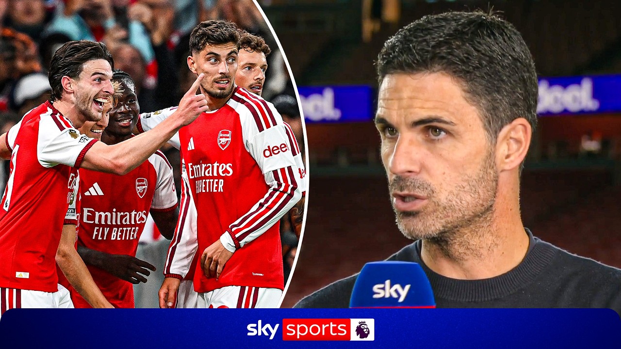 Mikel Arteta's FULL post-match interview as Arsenal beat Coventry 3-0