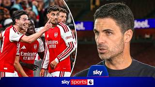 Mikel Arteta's FULL post-match interview as Arsenal beat Coventry 3-0