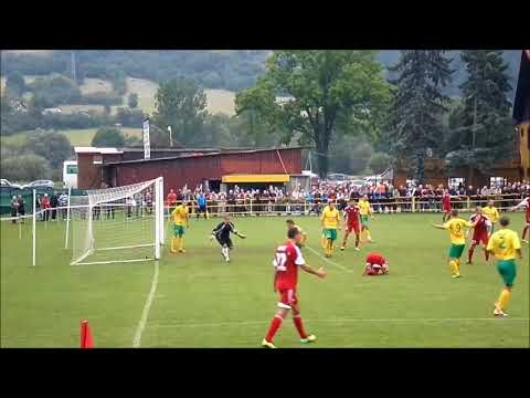 Futbal Slovnaft Cup 2014 15  Ruzomberok Cernova   FK Dukla Banska Bystrica  Pokutovy kop na 1 1