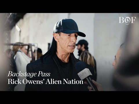 Backstage Pass | Rick Owens' Alien Nation