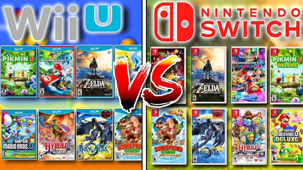 Are the Wii U Games On Switch ACTUALLY BETTER?