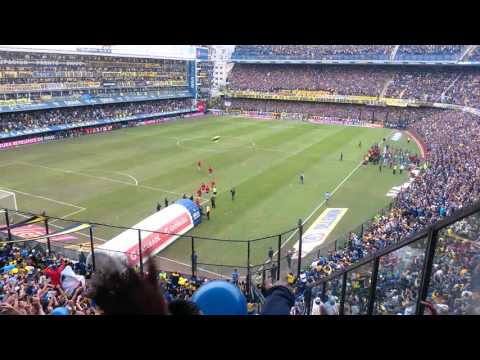 "RECIBIMIENTO / Boca - River 2016" Barra: La 12 • Club: Boca Juniors