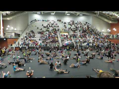 Club Balance (on face) - EJC 2016 Almere Juggling Games, The Netherlands